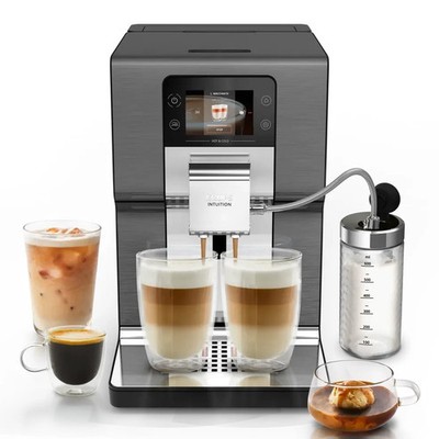 KRUPS EA879N Intuition Experience Hot&Cold Kaffeevollautomat Titan NEU & OVP