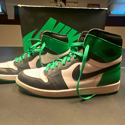 Nike Air Jordan 1 Retro OG High Lucky Green Black/White/Green DZ5485-031
