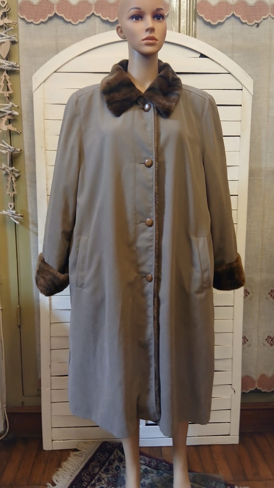 Stupendo Cappotto Reversibile Steinbock - Vintage- Taglia 48 - Made in Italy
