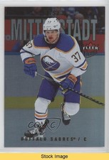 2021-22 Upper Deck Fleer Ultra Rainbow Foil Casey Mittelstadt #86 READ 0bo9