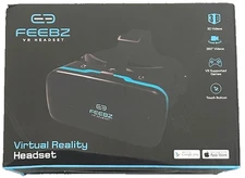 VR Headset for iPhone & Android 2.0 FEEBZ Virtual Reality Headset Factory Sealed