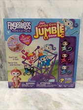 Fingerlings Jungle Gym Jumble Board Game Includes 4 Figures NEW