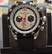Infrared The Supercharger 46mm Mens Chronograph Racing Watch Seiko Mecaquartz Infrared The Supercharger 46mm Mens Chronograph Racing Watch Seiko Mecaquartz