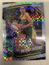 2025 Panini Prizm WNBA - #123 Skylar Diggins Checkerboard Prizm