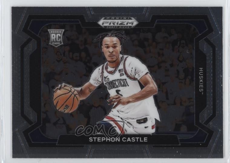 2024-25 Panini Prizm Draft Picks Variations Stephon Castle #17 Rookie RC