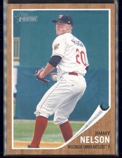 2011 Topps Heritage Minor League Edition - Jimmy Nelson #175 (RC)