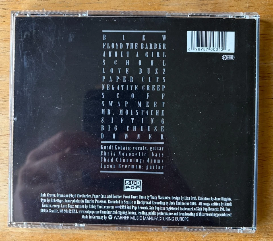 Nirvana Bleach CD - Image 2 of 3