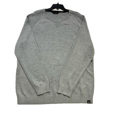 RHONE Mens Gray Heather Performance Knit Crewneck Sweater XXL 118 Athletic NWT