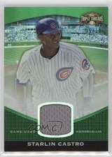 2011 Topps Triple Threads Unity Relic Emerald 5/18 Starlin Castro #TTUSR-77 k4s