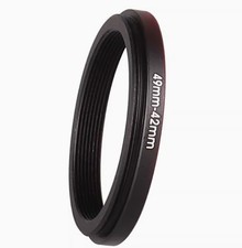 M49 49x0.75mm Female to M42 42x0.75mm Male Thread 49-42 Lens Adapter Ring