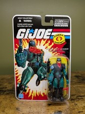 GI Joe FSS 8.0 Collectors Club MOC COBRA B.A.T LEADER OVER KILL W Protector