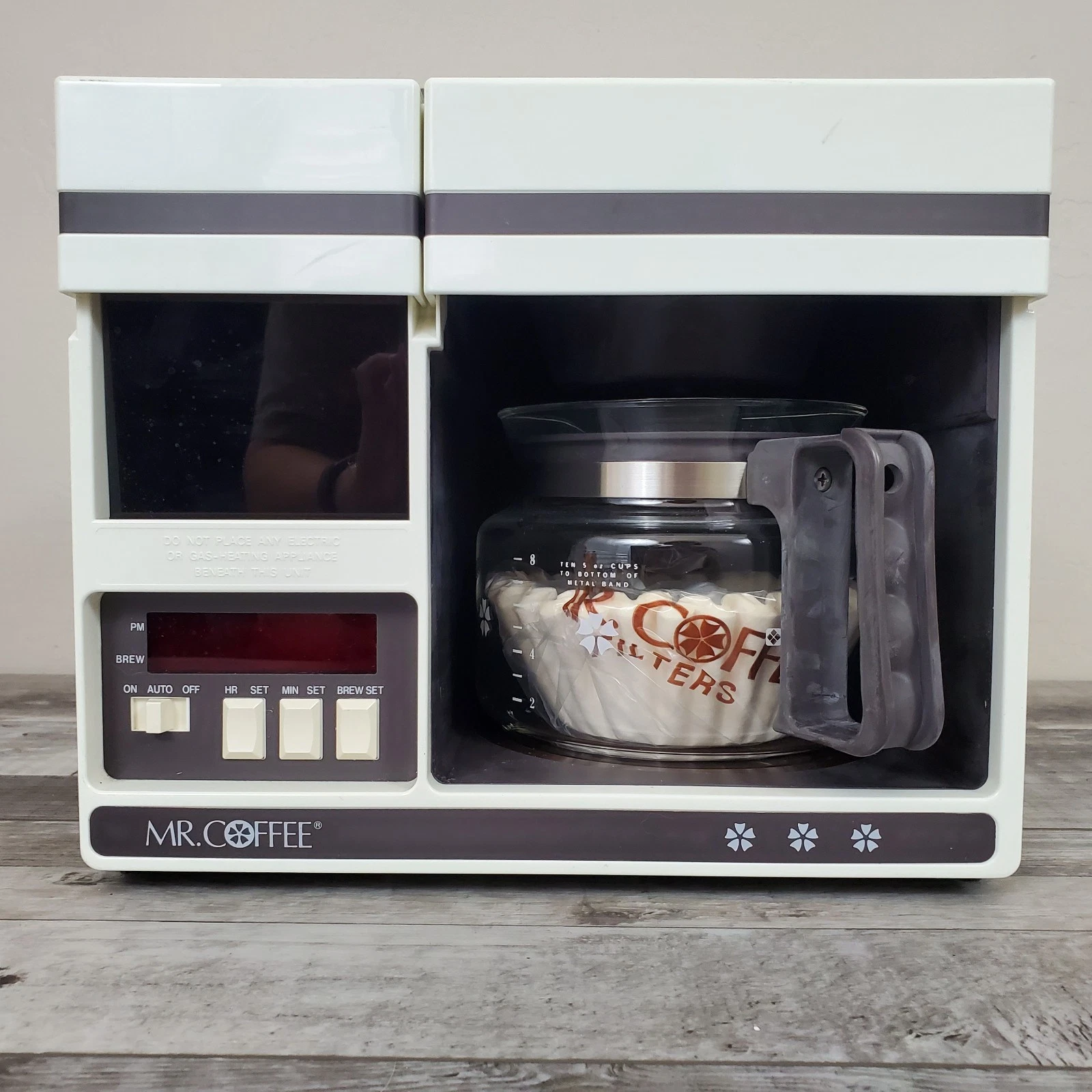 Vintage Mr Coffee Under The Cabinet Coffee Maker UTC 300 Space Saver
Opens in a new window or tab