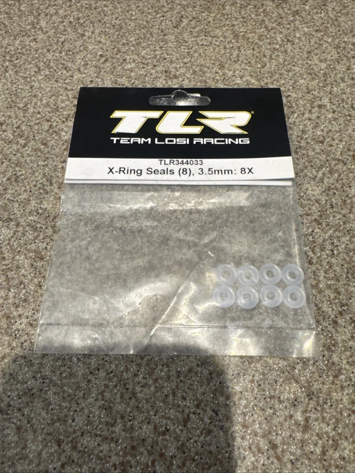 Team Losi Racing 344033 X-Ring Seals 8 3.5mm: 8X - Image 1 of 1