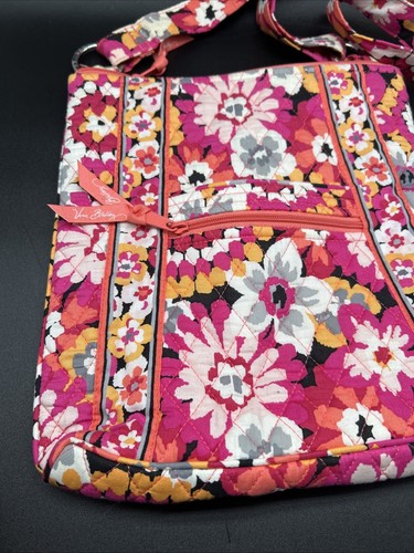 Cartera Bandolera Vera Bradley Pixie Blooms Hipster Acolchada Floral Brillante Negrita - Imagen 4 de 23