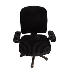 4 Pcs Office Chair Covers Set Computer Universal Protective Stretchable Chair...