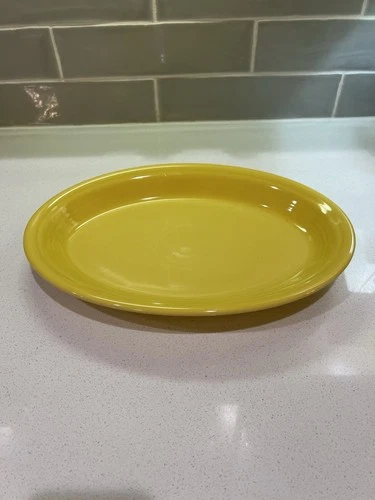 Fiesta HLC USA Large 13.5” Oval Sunflower Yellow  Fiestaware Serving Platter