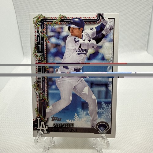 2025 Topps Holiday Shohei Ohtani Holiday Variation Back #H200