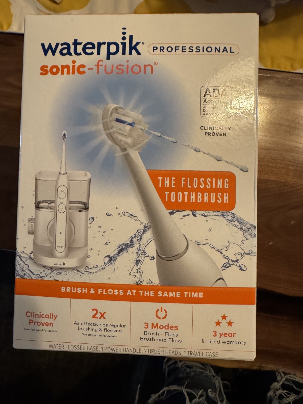 NEW Waterpik Sonic-Fusion 2.0 Water Flossing Professional El