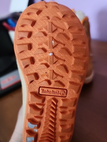 Timberland Toddler's Snows 36849 Tomper Extreme Boots Shoes Wheat Leather Sz 5C - 第 3/5 張圖片