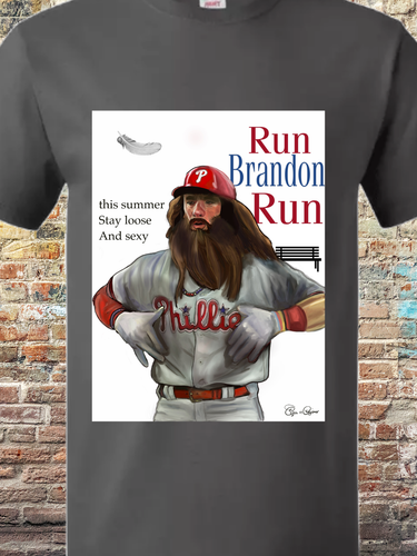 Run Brandon Run Marsh inspired T-shirt - Picture 5 of 6