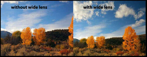 WIDE ANGLE 0.45X LENS FOR Olympus PEN E-PL3 E-P3 E-PL2 E-PM1 PL5 PL6 PL7,14-42mm - Picture 2 of 2