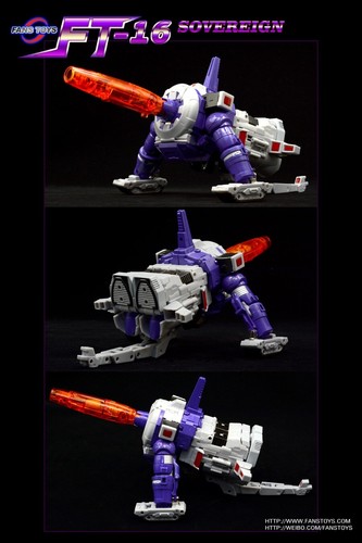 Transformers Fantoys FT-16 Sovereign aka Galvatron - Imagen 5 de 8