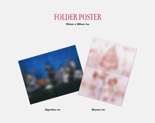 QWER 2nd Mini Album Algorithm's Blossom Random Ver CD+P.Book+P.Card+Sticker+Gift - Bild 6 von 14