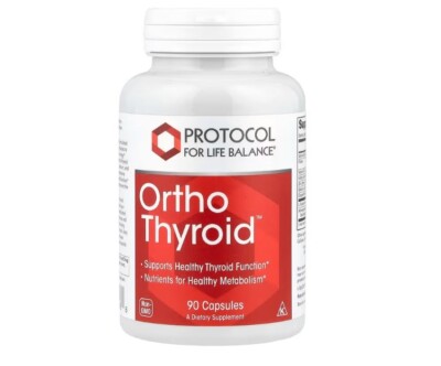 Protocol for Life Balance, Ortho Thyroid, 90 Capsules