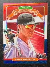 2020 Donruss Optic Red White and Blue Brian Anderson #6 102/150