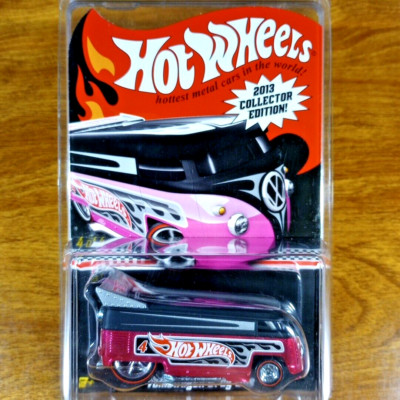 Hot Wheels RLC 2013 Collector Edition VW Volkswagen Drag Bus Mail