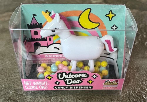 EASTER BASKET STUFFER UNICORN DOO CUTE BALL POOP CANDY DISPENSER - NEW IN BOX - 第 1/9 張圖片