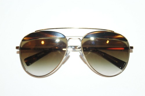 NUEVAS GAFAS DE SOL AUTÉNTICAS ALAIN MIKLI A04004 010/6U HABANA ESPEJADAS EN ORO 58-16 MM - Imagen 2 de 9