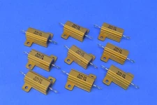 9 Stackpole 50Ohms ±1% 25W Wirewound Chassis Mount Resistor KAL25FB50R0  