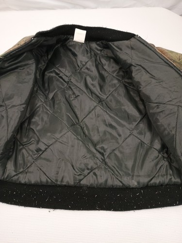 Unbranded Boys size 6 jacket camouflage quilted full zip long sleeve - Picture 4 of 15