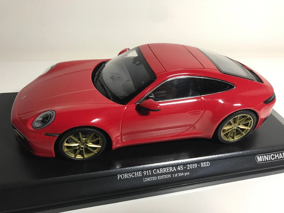 Minichamps Porsche 911 Carrera 4S LIMITED EDITION 1 of 304 pcs 1/18 Diecast - Image 4 of 4