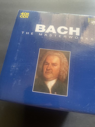 Bach the Masterworks 40 CD Boxed Set 1685-1750 Brandenburg Orchestral Choir - Picture 4 of 8