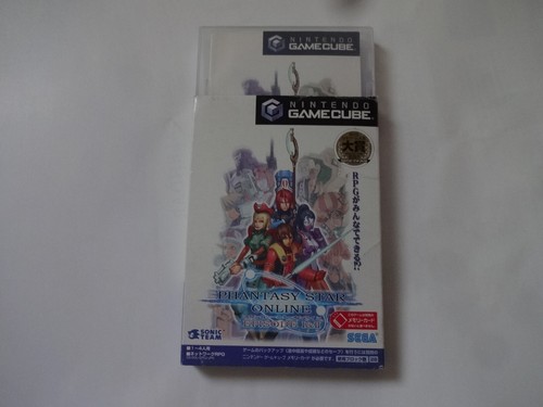 PHANTASY STAR ONLINE EPISODE I & II Nintendo GameCube w/Hagaki 2002 NTSC-J Japan - Picture 15 of 22