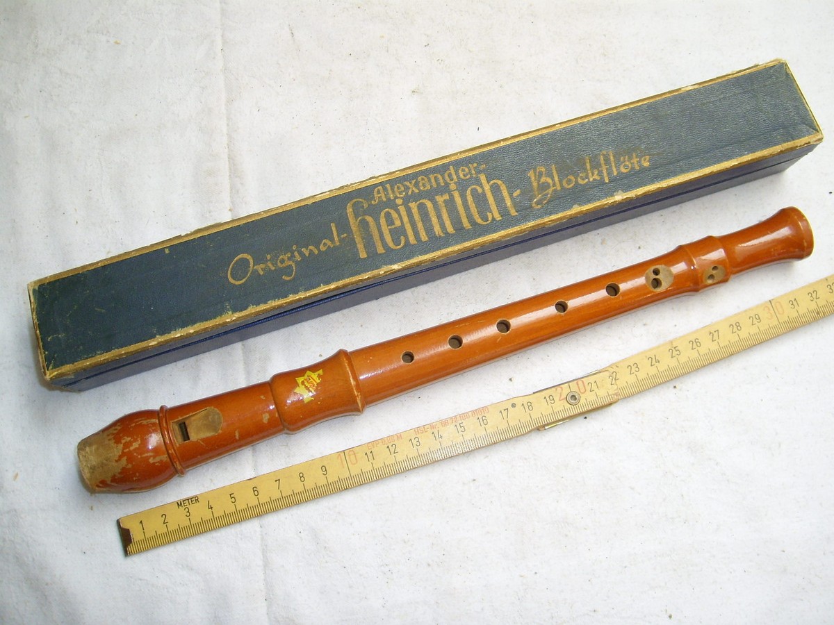 ältere Blockflöte , Heinrich-Blockflöte | eBay