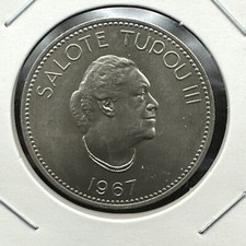 TONGA  20 Seniti  1967 UNC  (3541278/N980)