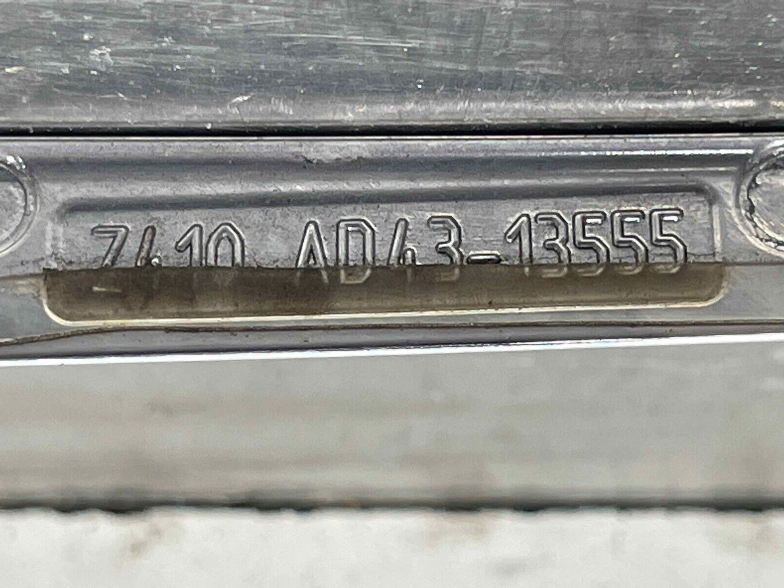 2010 Aston Martin Rapide OEM Right Hand Rear Trunk Lid Chrome Trim AD43-13555