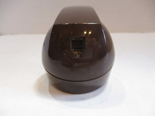 Vintage Premier Push Button Phone Desk Top XLong Cord Brown 1987 WORKS SEE VIDEO - Picture 13 of 22