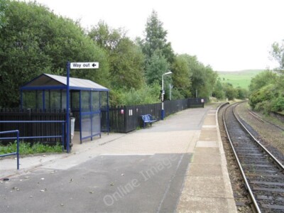 Photo 6x4 New Hey Station Facilities Milnrow The ''basic railway&quot c2009