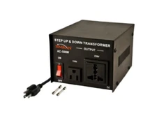 Simran 500W Step-Up & Down Voltage Converter - Black (AC-500W)