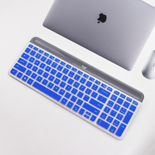 Silicone keyboard cover skin protector for Logitech MK470 K580 K585 - Picture 4 of 16