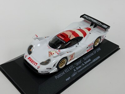 1/43 ONYX Porsche 911 GT1 from 1998 Silverstone GP car #5 XLM99011  CS2019