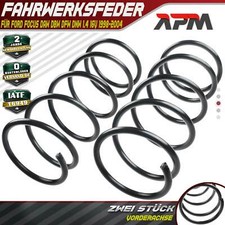 2x Federn Fahrwerksfeder Vorne für Ford Focus DAW DBW DFW DNW 1.4 16V 1998-2004