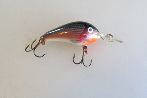 Lot #6400 Rapala Rattlin' Fat Rap RFR-5 PSD Color Ireland Crankbait VG Condition