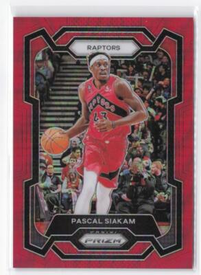 2023-24 Panini Prizm Pascal Siakam #30 Prizms Red #/299