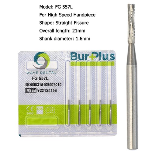 Wave Dental Carbide Burs High Speed FG 556 557 169L 701L Friction Grip Midwest - Picture 42 of 105