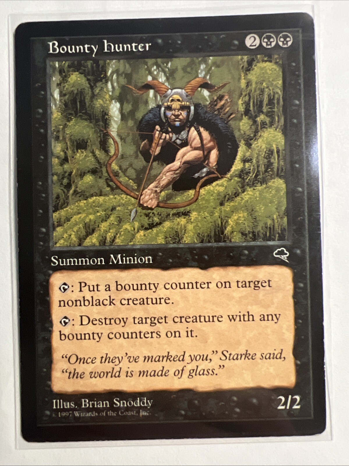 Bounty Hunter MTG Tempest LP  110